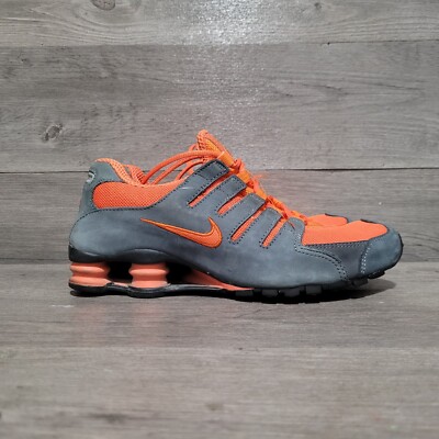 nike shox NZ RARE Womens Size Grey Ornage 030507