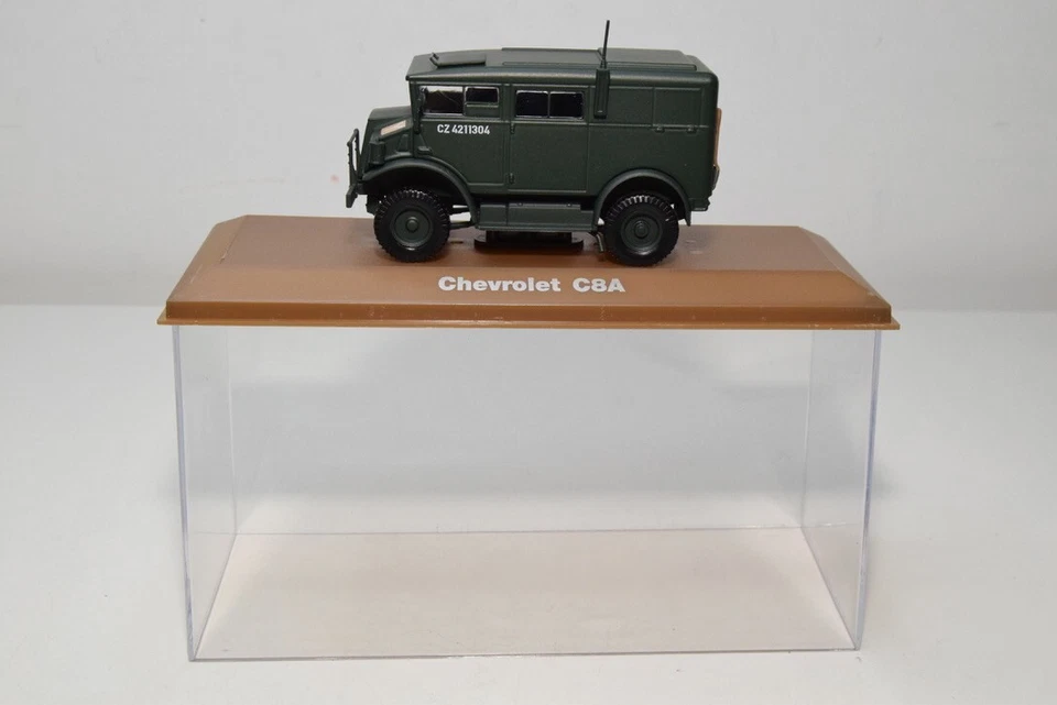 B71 1:43 ATLAS ALTAYA CHREVROLET C8A ARMY TRUCK NUOVO CON SCATOLA - Immagine 2 di 4