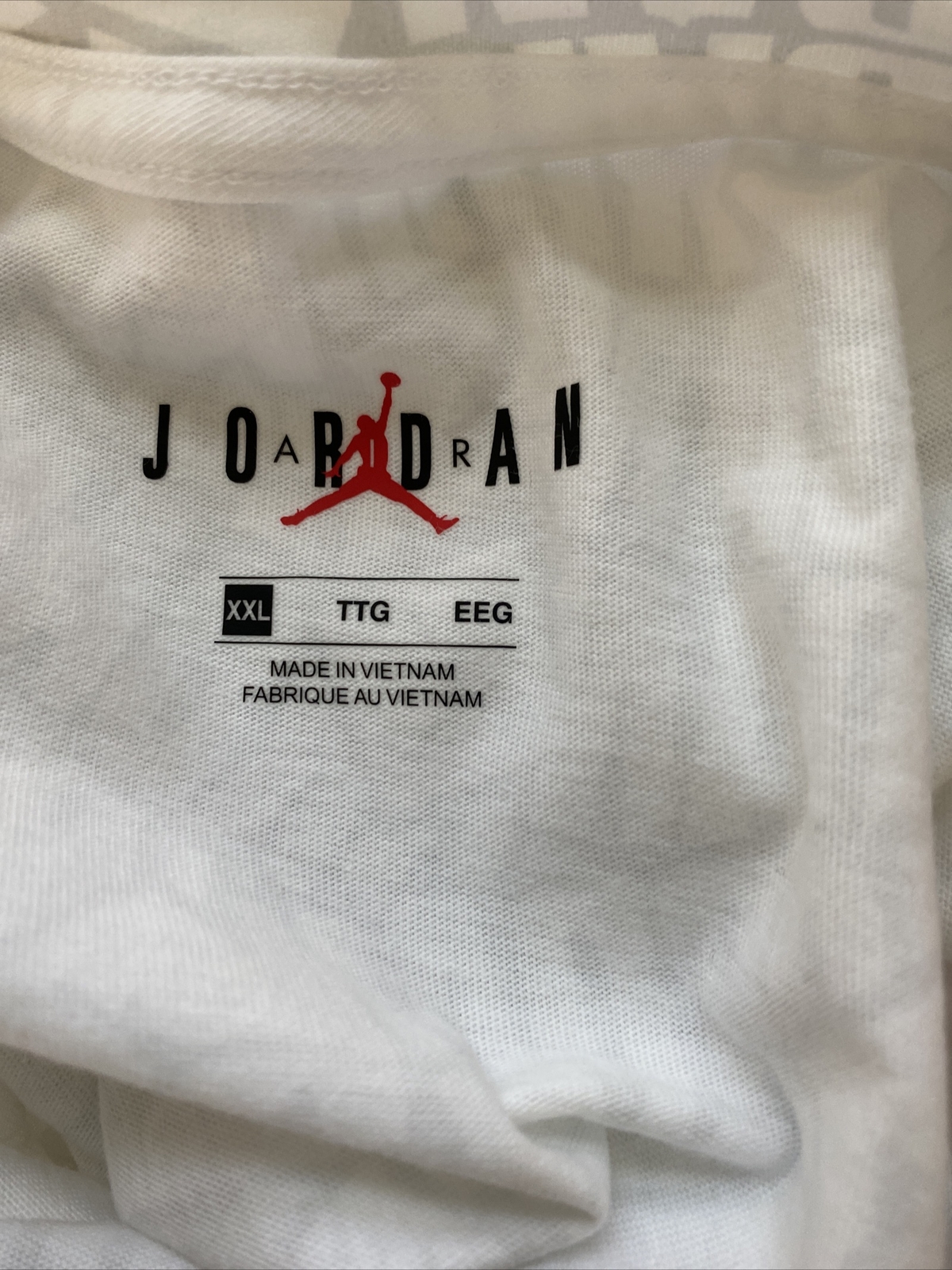 Nike Jordan Brand Sticker AOP Mens T Shirt Jumpman All Over Print Size XXL 2XL eBay