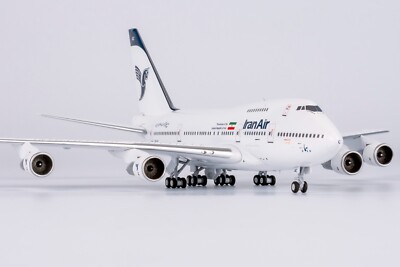 NG Model 1:400 Iran Air Boeing B747SP Diecast Aircraft Jet