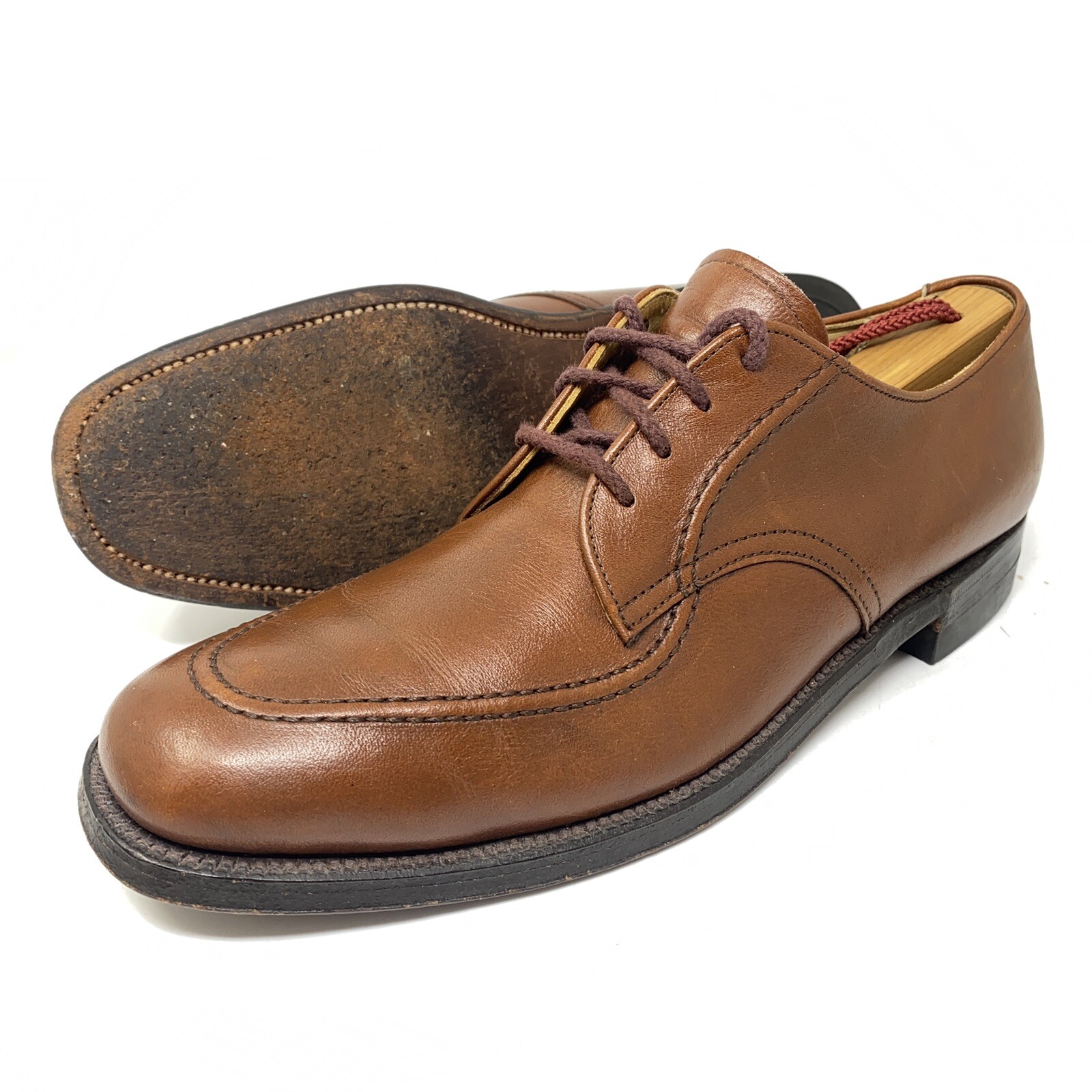 Alden 473 Brown Antiqued Calf Mocc Toe Blucher