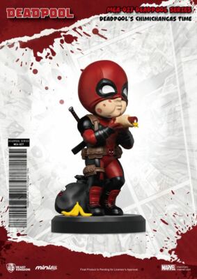 Marvel Mini Egg Attack Figuren 8 cm Deadpool Chimichanga