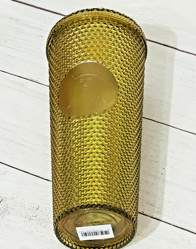 Starbucks Disney World 50th Anniversary Gold Studded Tumbler Tasse & Strohhalm Neu in OVP - Bild 17 von 17