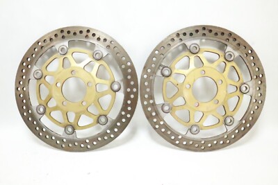 けいー STRAIGHT! Front Brake Rotor Set 00-01 ZX9 ZX9R Ninja ZX900E 90-93