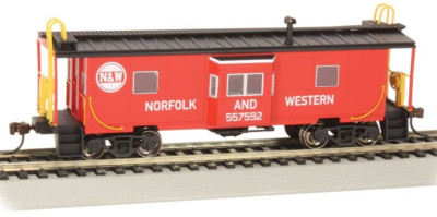 Bachmann ~ HO Scale ~ New 2026 ~ Norfolk & Western ~ Bay Window Caboose ~ 73208