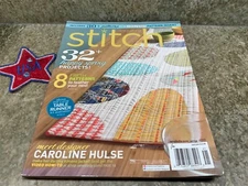 INTERWEAVE STITCH MAGAZINE CREATING WITH FABRIC + THREAD 32 PROJECTS SPRING 2015
