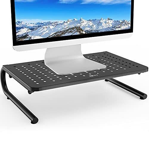 Monitor Stand Riser, Adjustable Laptop Stand Riser Holder, 3 Height Adjustments-image