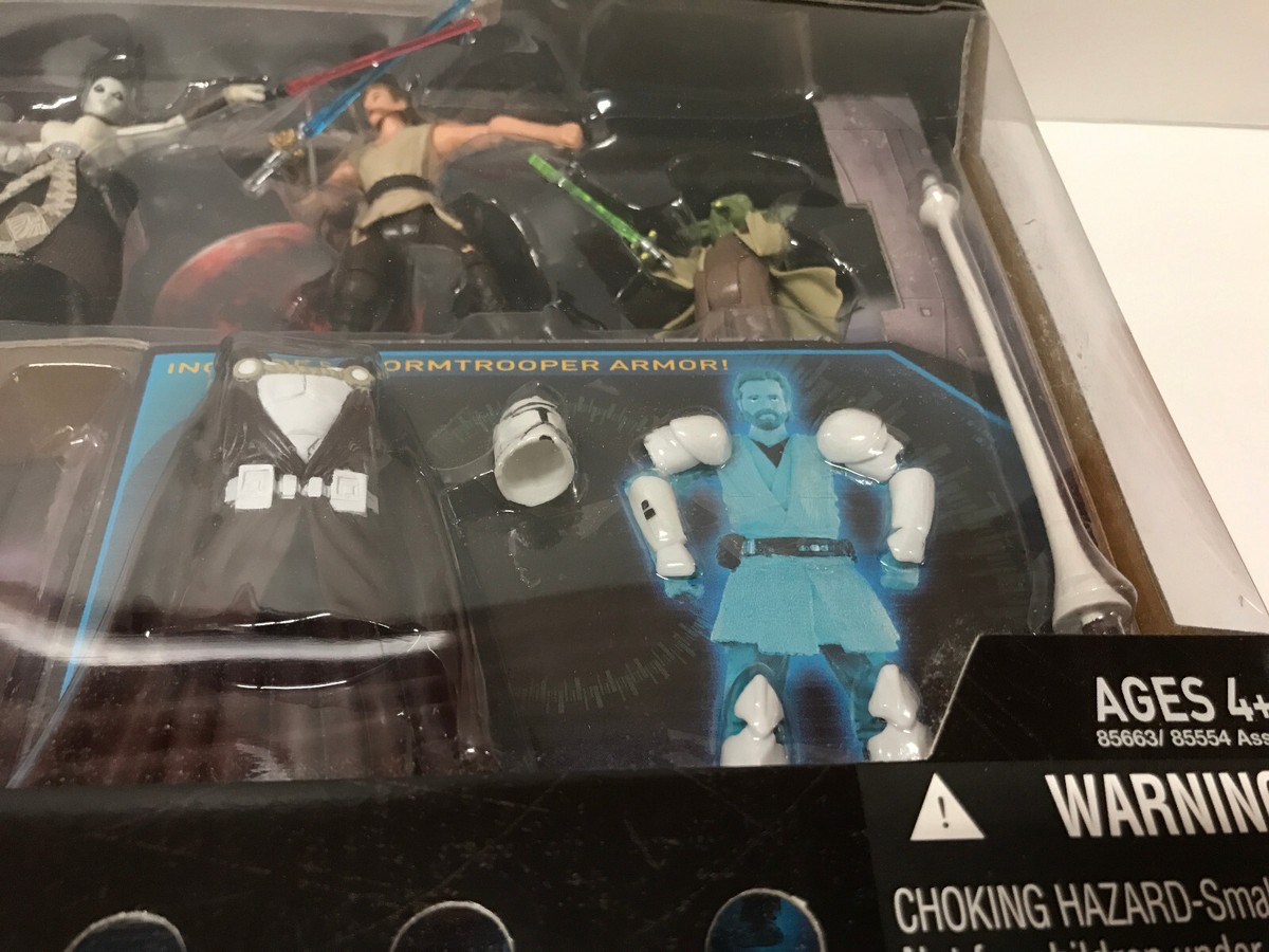 Star Wars Battle Pack Jedi vs. Sith The Clone Wars 5 figures NRFB