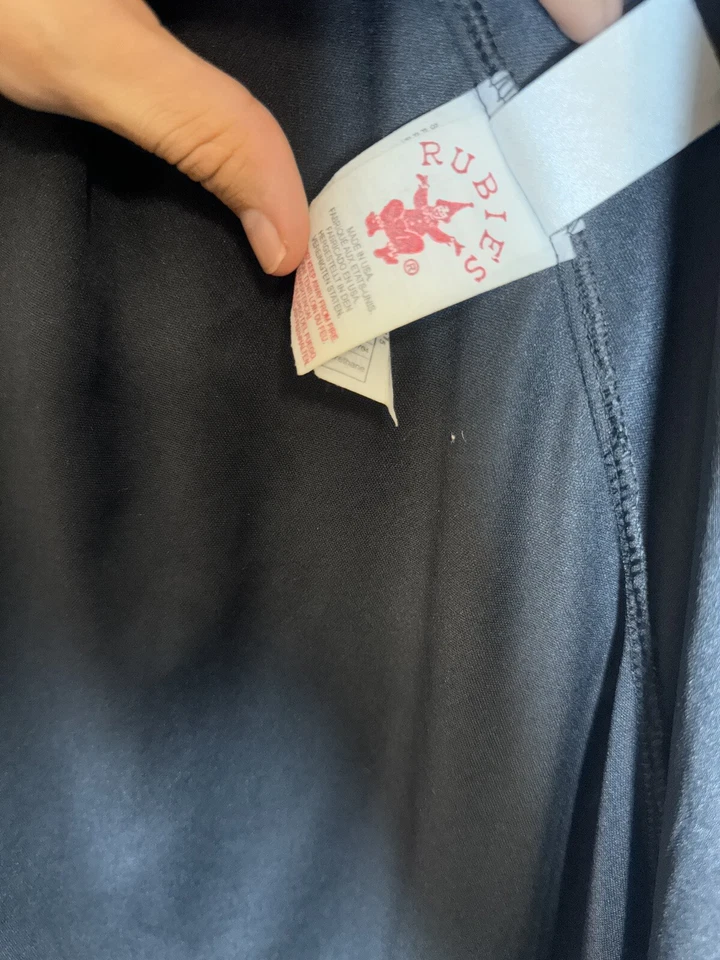 Disfraz de Harry Potter Juvenil Negro Rojo Gryffindor Bata Rubíes Halloween Vestir Foto 4 de 4