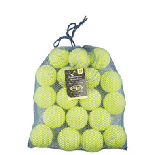 Pressureless Tennis Balls With Storage Mesh Bag All Court Surfaces 18 Balls