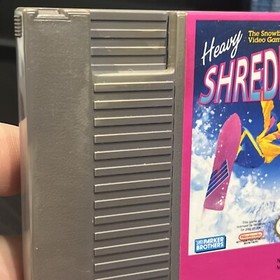 Heavy Shreddin' NES (Nintendo Entertainment System, 1990) Snowboard Video Game