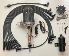 INTERNATIONAL SCOUT  BLACK HEI Distributor 392 345 304 266 + 45K COIL + WIRES