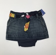 Brand New Baby Gap Denim Jean Skirt Sz 18-24 months