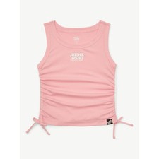 Justice Sport Girls Side Cinch Tank Pink Size Large 12/14 NWT's