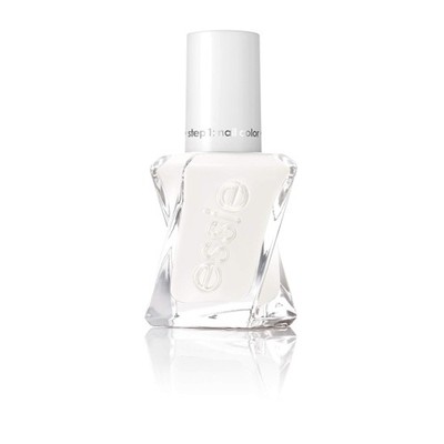 Nail Polish Gel Couture Long Lasting Vegan First Fitting 0.46 fl oz essie ivory