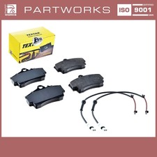 Bremsbeläge + Warnkontakte für PORSCHE 986 Boxster 987 Cayman S HINTEN