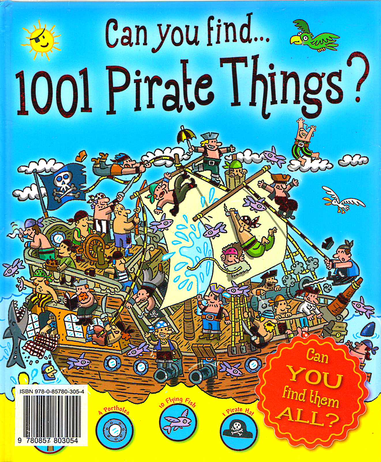 Can You Find ... 1001 Pirate Things? - Childrens Hardback , Good
