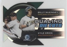 2014 Bowman Chrome Dual-Ing Die Cuts Billy McKinney Kyle Crick #DDC-MC 7at