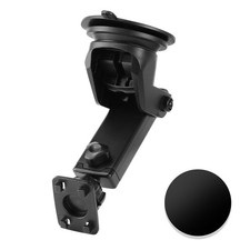 TTXSCAM Flexible Windshield Dashboard Suction Cup Bracket with Medium, Black