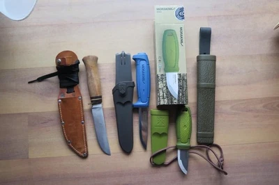 Lot Messer Mora Solingen Outdoor Jagd Angeln Bushcraft Morakniv Omega - Bild 1 von 3
