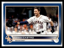 2022 Topps #368 Jason Castro Royal Blue