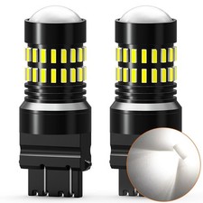 24pcs 3157 48smd 4157 4114 Driving Led Drl Daytime Running Light Bulbs 6000k Us