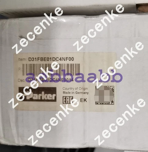 Parker Proportional Valve / Hydraulic Valve, Model D31FBE01DC4NF00, New