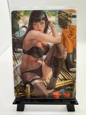 Goddess Story 3D Hinata Hyuga Anime Card Lot of 2 Lenticular Promo Set