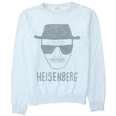 Breaking Bad Damen Sweatshirt grau Heisenberg Grafik Rundhals M