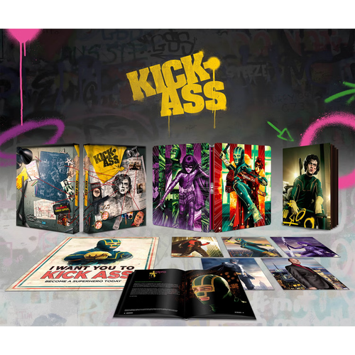 🔥 Kick Ass Zavvi Exclusive Collectors Edition 4k Ultra HD Steelbook🔥 - Picture 5 of 5