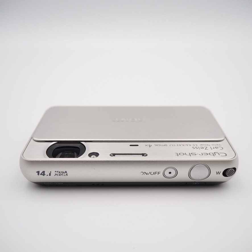EXC] SONY DSC-T99 Digital Camera Silver Cyber Shot Japanese only
