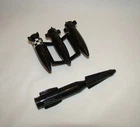 G.I. JOE (1997) A-10 THUNDERBOLT ~ MISSILES ~ JET PARTS LOT TRU HASBRO RATTLER