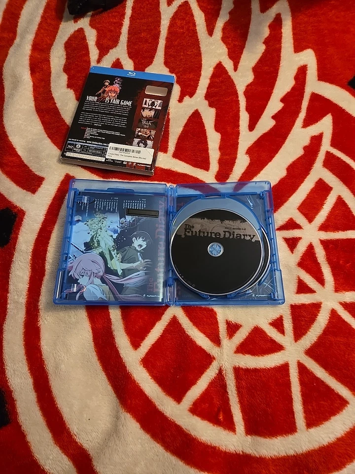 The Future Diary: Complete Series (Blu Ray 3-Disc Set) W/ Slipcover RARE OOP - Image 3 of 4