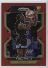 2022 Panini Prizm WNBA Red Prizm 160/199 Dana Evans #149 1rw0