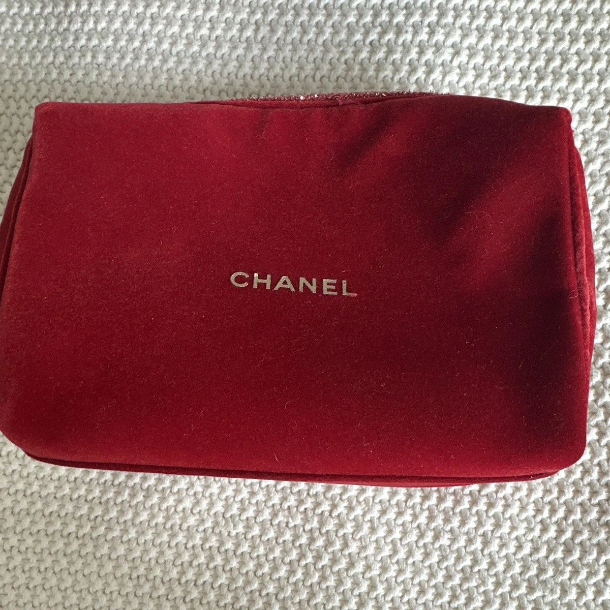 CHANEL Red Makeup Bags & Cases for sale | eBay