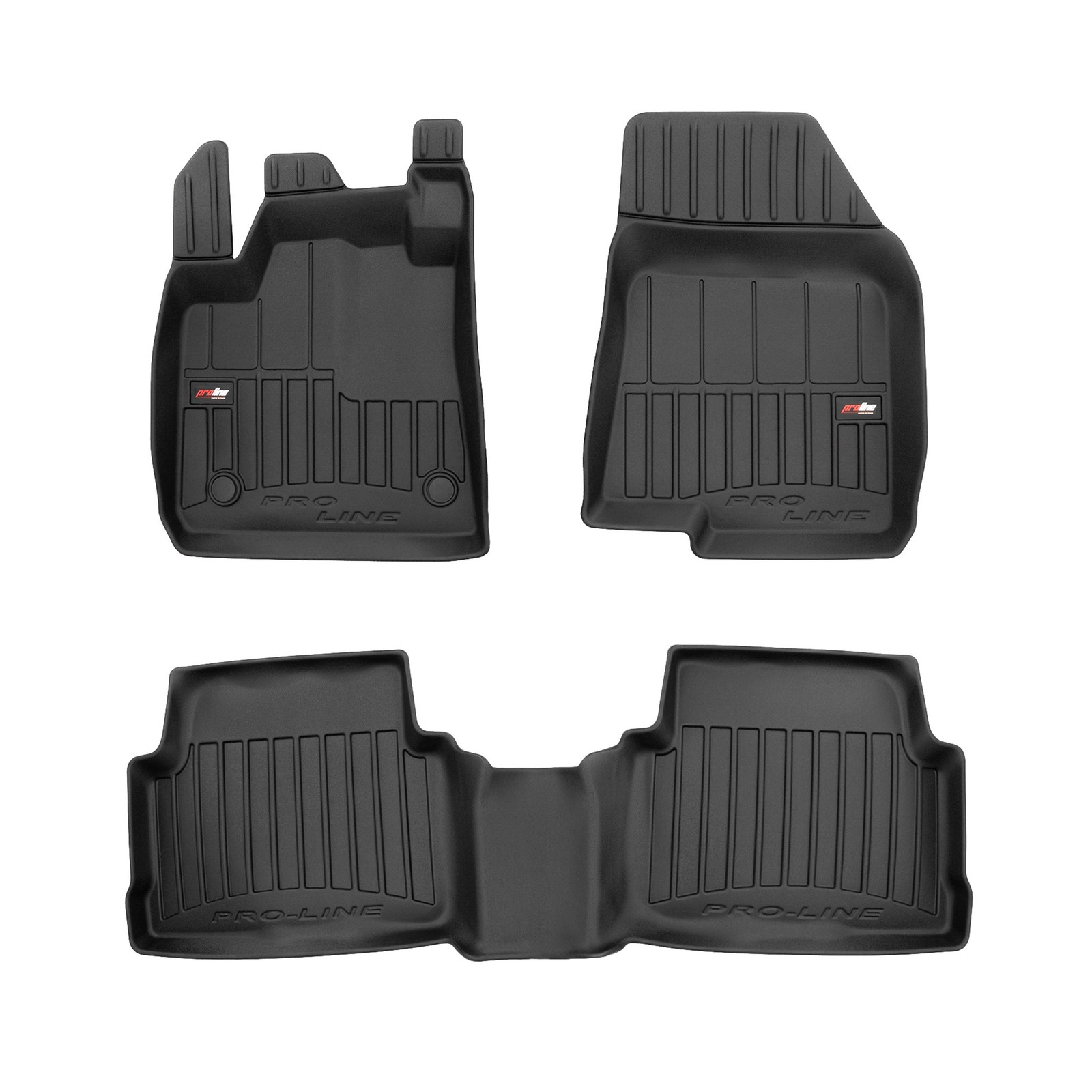 Tapis de sol Dacia Jogger 2026 OMAC protecteurs en TPE noir pour sorties famille