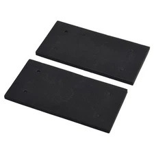 Accessories Sander Back Pads Square Black Easy Installation Replacement