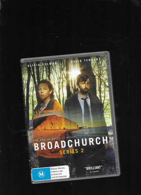 David Tennant in Broadchurch Series Two 3 DVD Set - The End Is Where It Begins