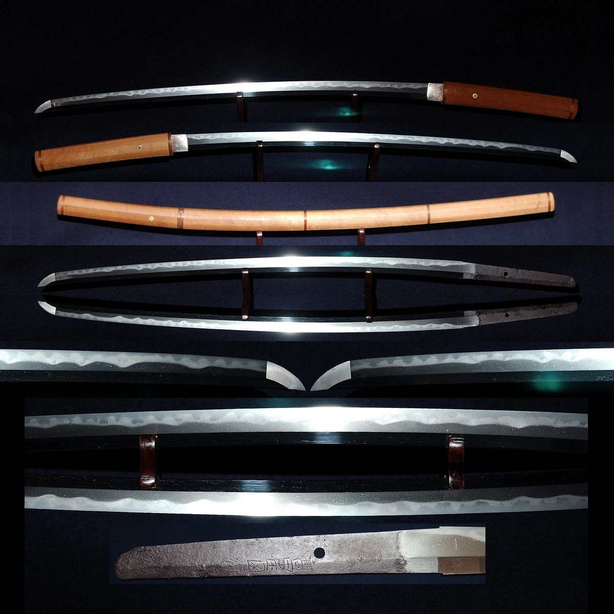 古い江戸期の刀の柄 古い江戸期の刀の柄 刀 備中 青江 (KA-030611)｜刀・日本刀