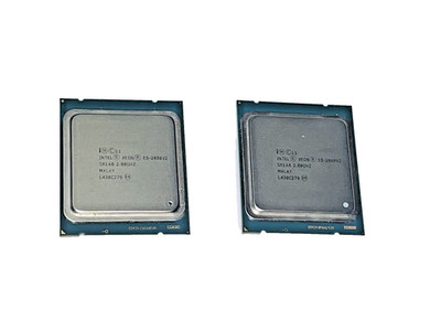 2x Intel Xeon E5-2680 V2 25MB 2.8GHz, 10 Core LGA 2011 SR1A6 MATCHED PAIR CPU