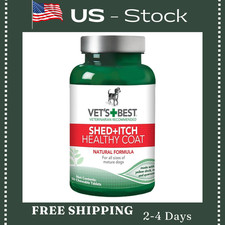 Vet's Best Medicine Allergy for Dogs Itch Skin Rash Itch Relief Dog Allergies US