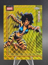 2026 Topps Chrome Marvel TIGRA Gold Wave Refractor /50 #179