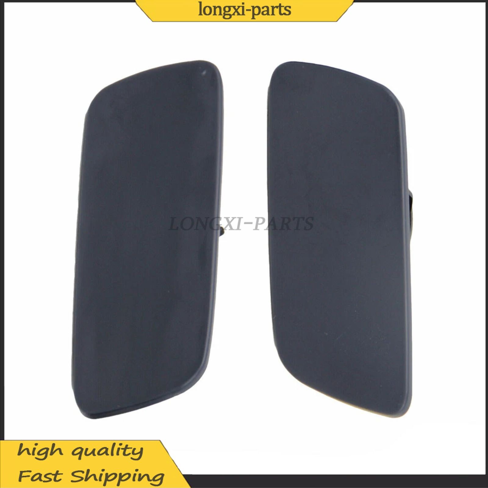 2x Headlamp Washer Cover For 10-18 Rolls-Royce Ghost 61677244959 61677244960