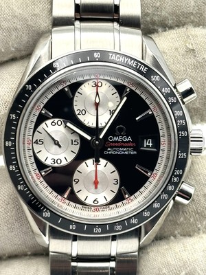 Omega Speedmaster Date 40mm Black Dial Stainless Steel Bracelet 3210.51