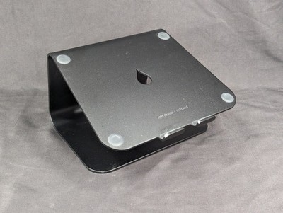 Rain Design mStand Laptop Stand Aluminum Black Ergonomic Design Cable Management