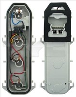 TYC LampenträGer, Heckleuchte 11-0231-WP-2 FüR Renault