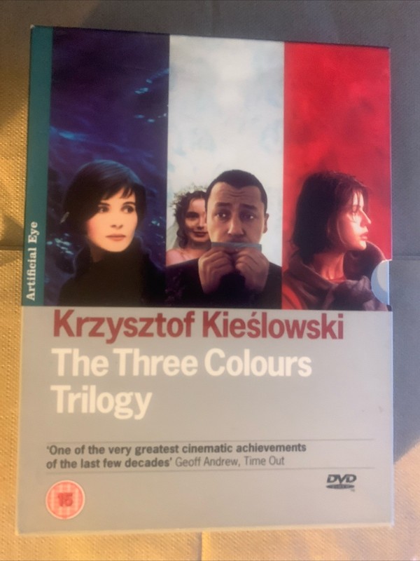 Three Colours Trilogy  4 Disc DVD Set Very Good, Krzysztof Kieslowski Region 2 !
