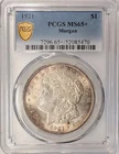 1921 P Morgan Silver Dollar PCGS MS-65+ PLUS