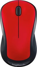 Logitech - M310 Wireless Optical Ambidextrous Mouse - Wireless - Flame Red