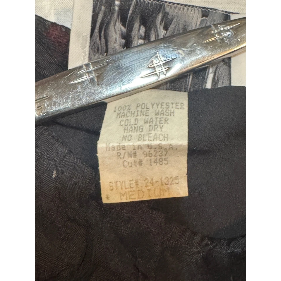 Maxi Vestido American Vintage 21st Escape Negro Gótico, Mediano Foto 4 de 4